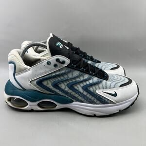 Nike Air Max TW Running Shoes Men Size 11 White Green Comfort Low Top Sneakers